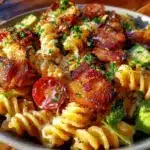 fresh blt pasta salad - featured image