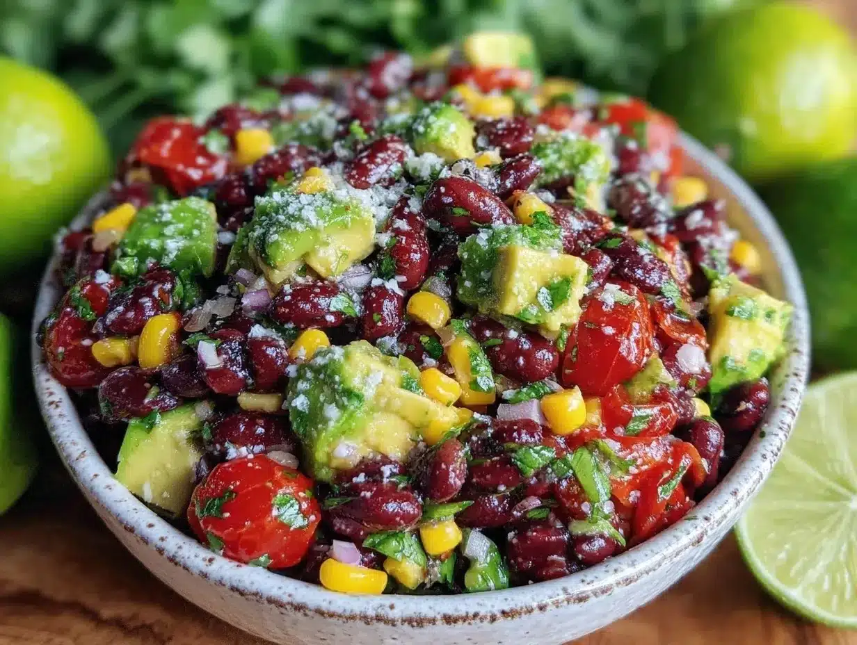 Fresh Cowboy Caviar preparation steps