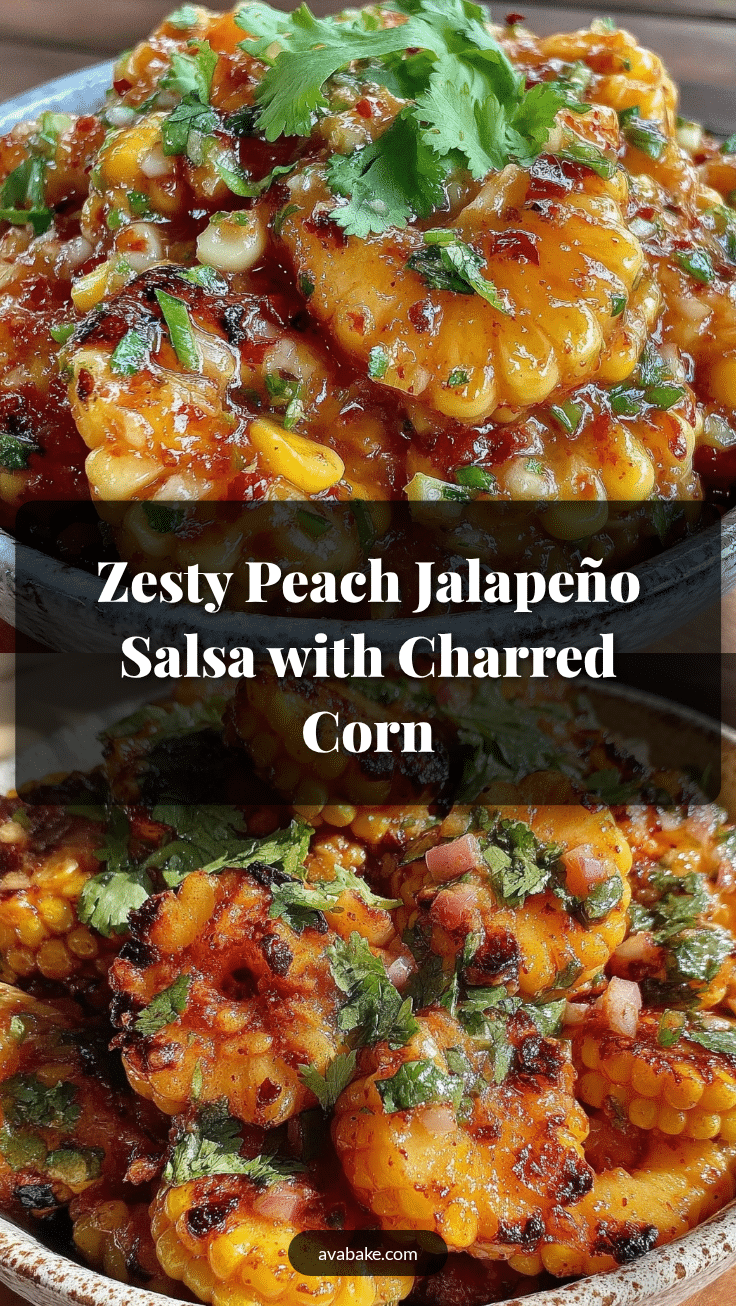 fresh peach jalapeño salsa recipe
