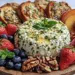 fresh summer fruit charcuterie board - featured image