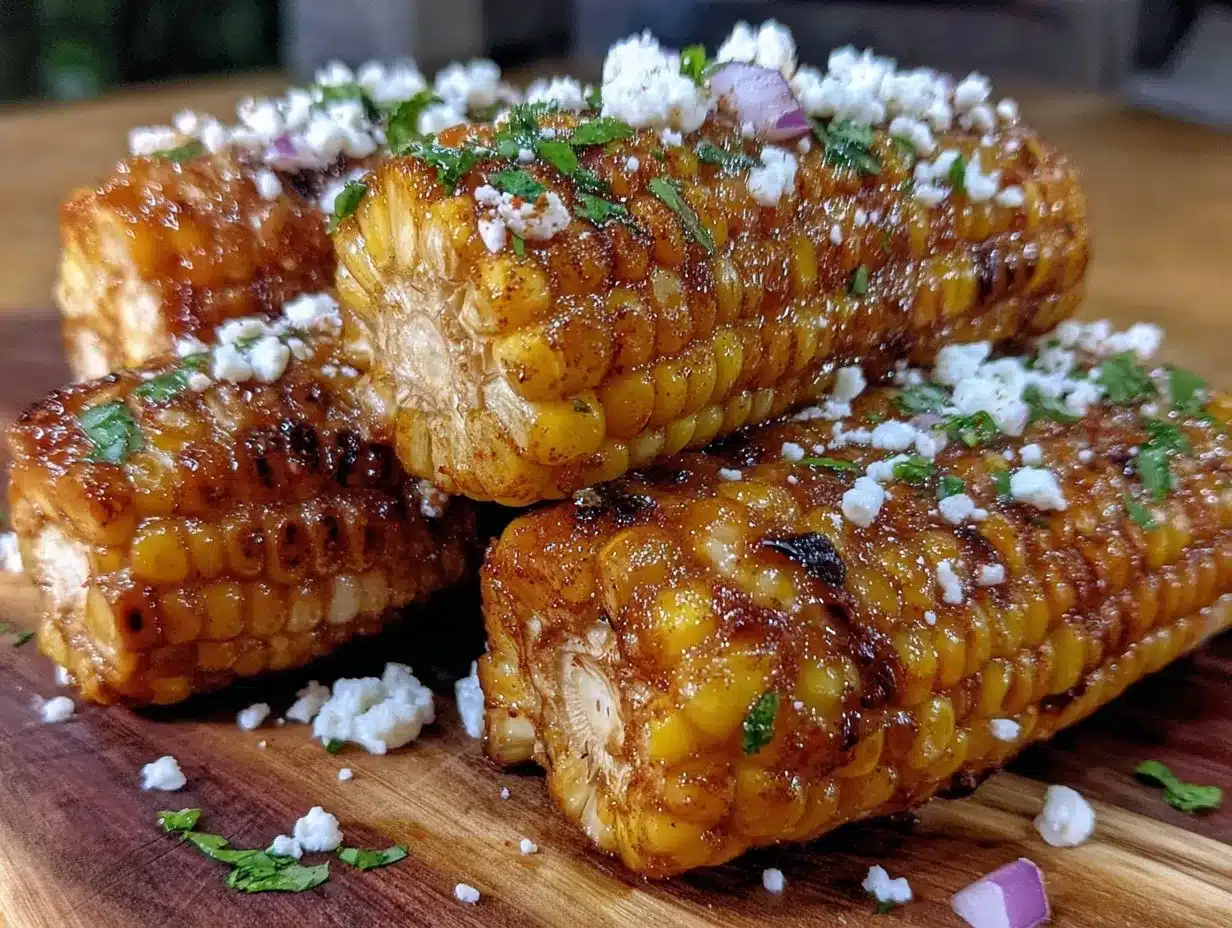 grilled corn on the cob preparation steps