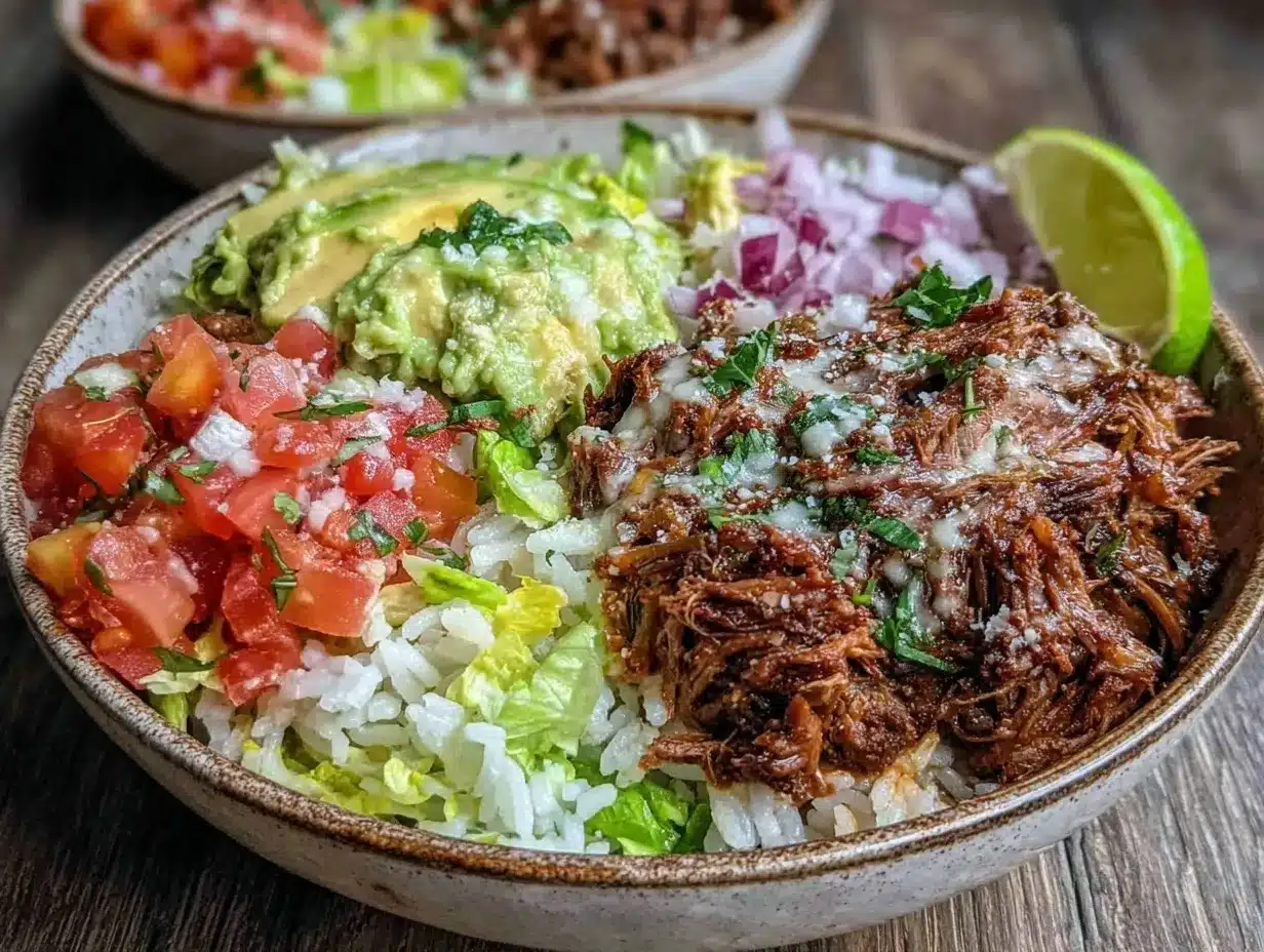 ground beef taco bowls preparation steps