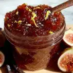 homemade fig jam - featured image