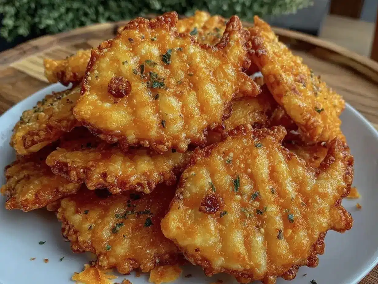 homemade goldfish-style cheesy crackers preparation steps