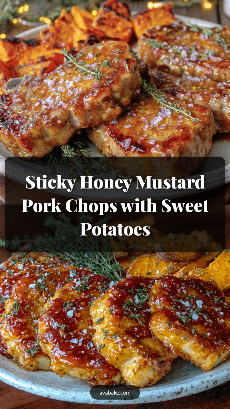 honey mustard glazed pork chops recipe