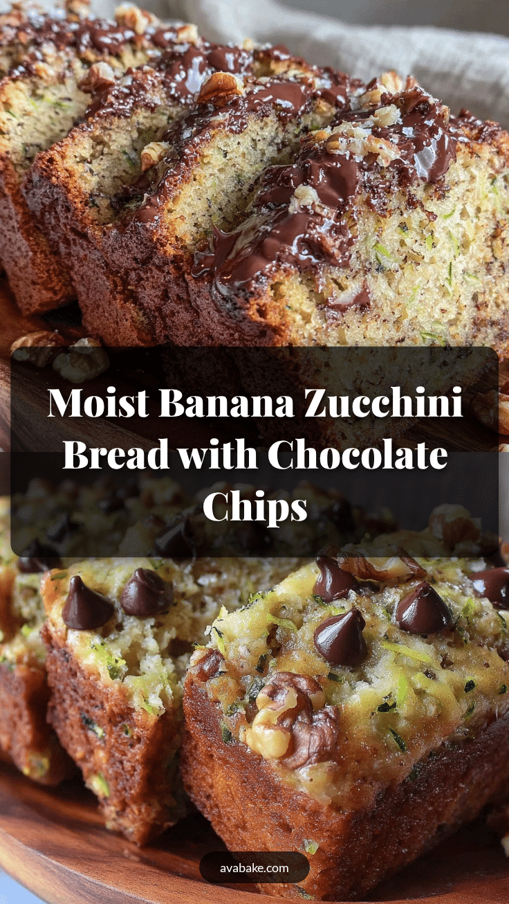 moist banana zucchini bread recipe