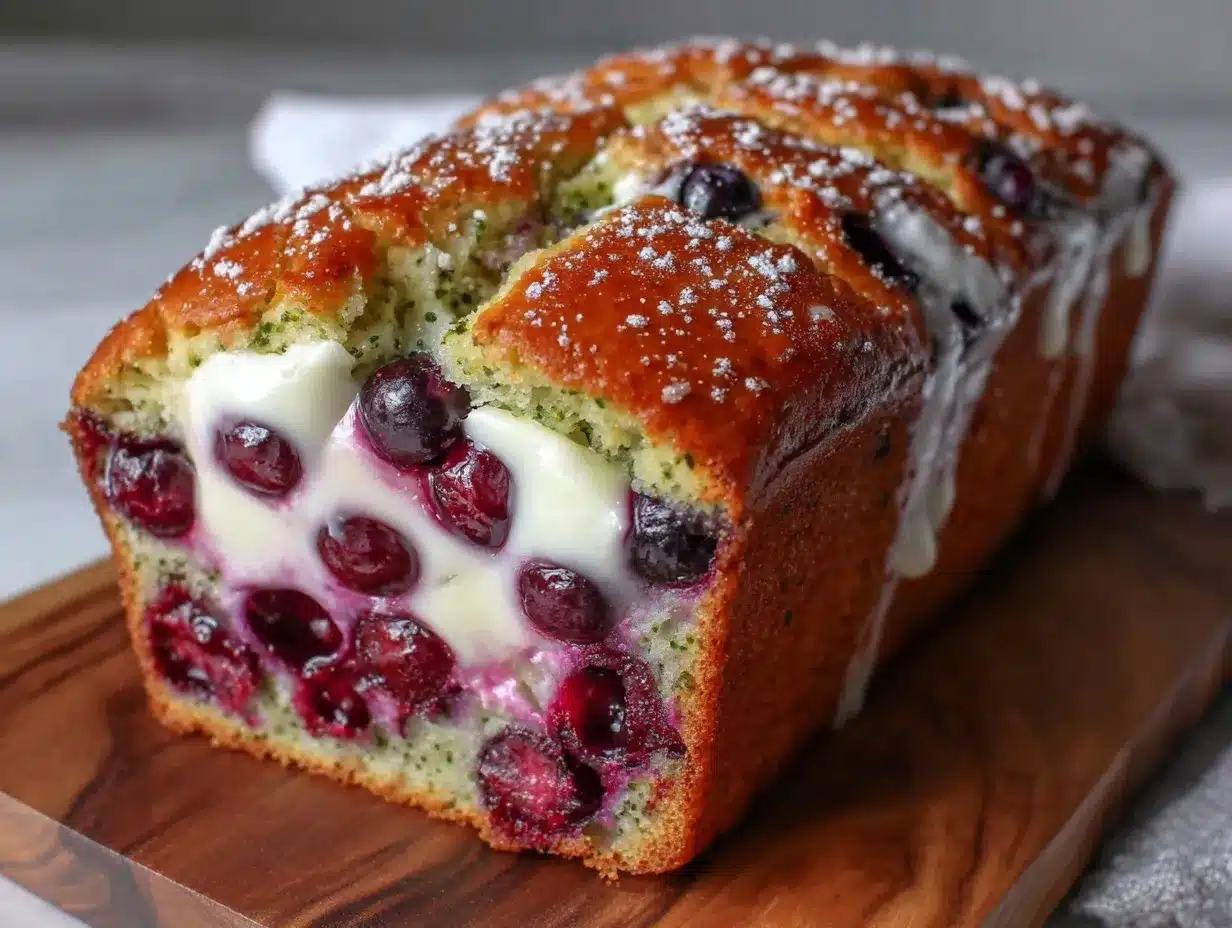 moist blueberry lemon zucchini bread preparation steps