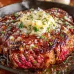 perfect cast iron ribeye steak - featured image