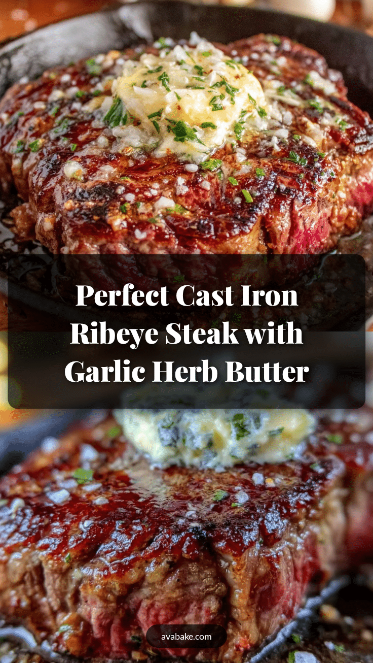 perfect cast iron ribeye steak recipe