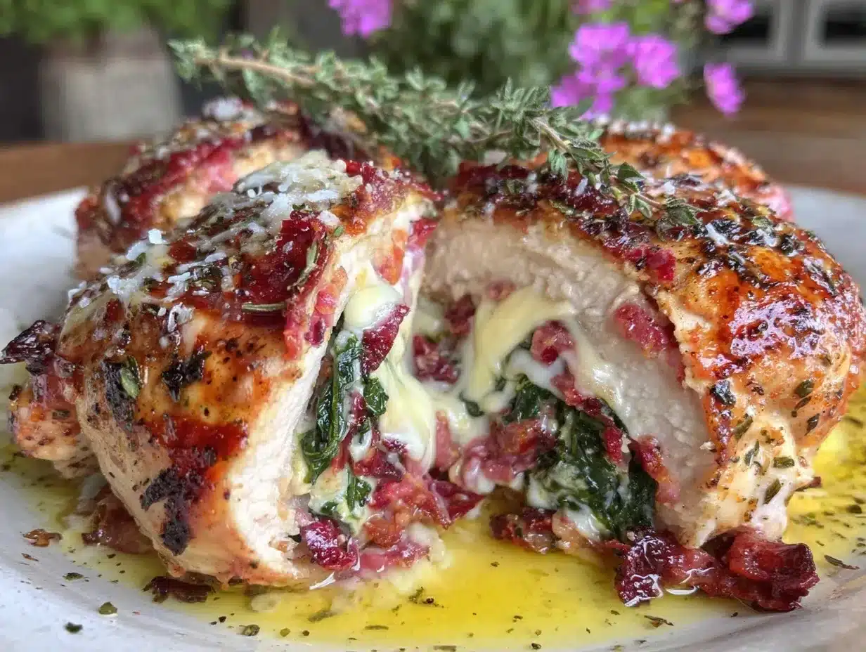 savory stuffed chicken breast preparation steps