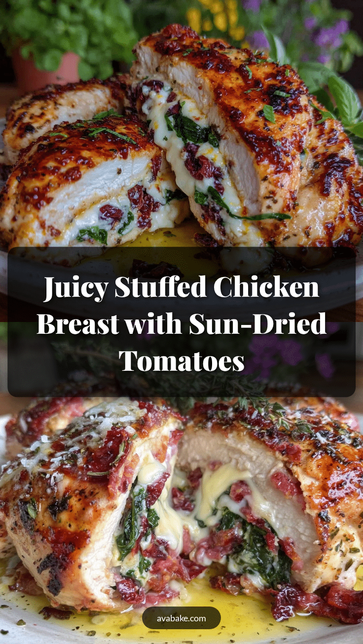 savory stuffed chicken breast recipe