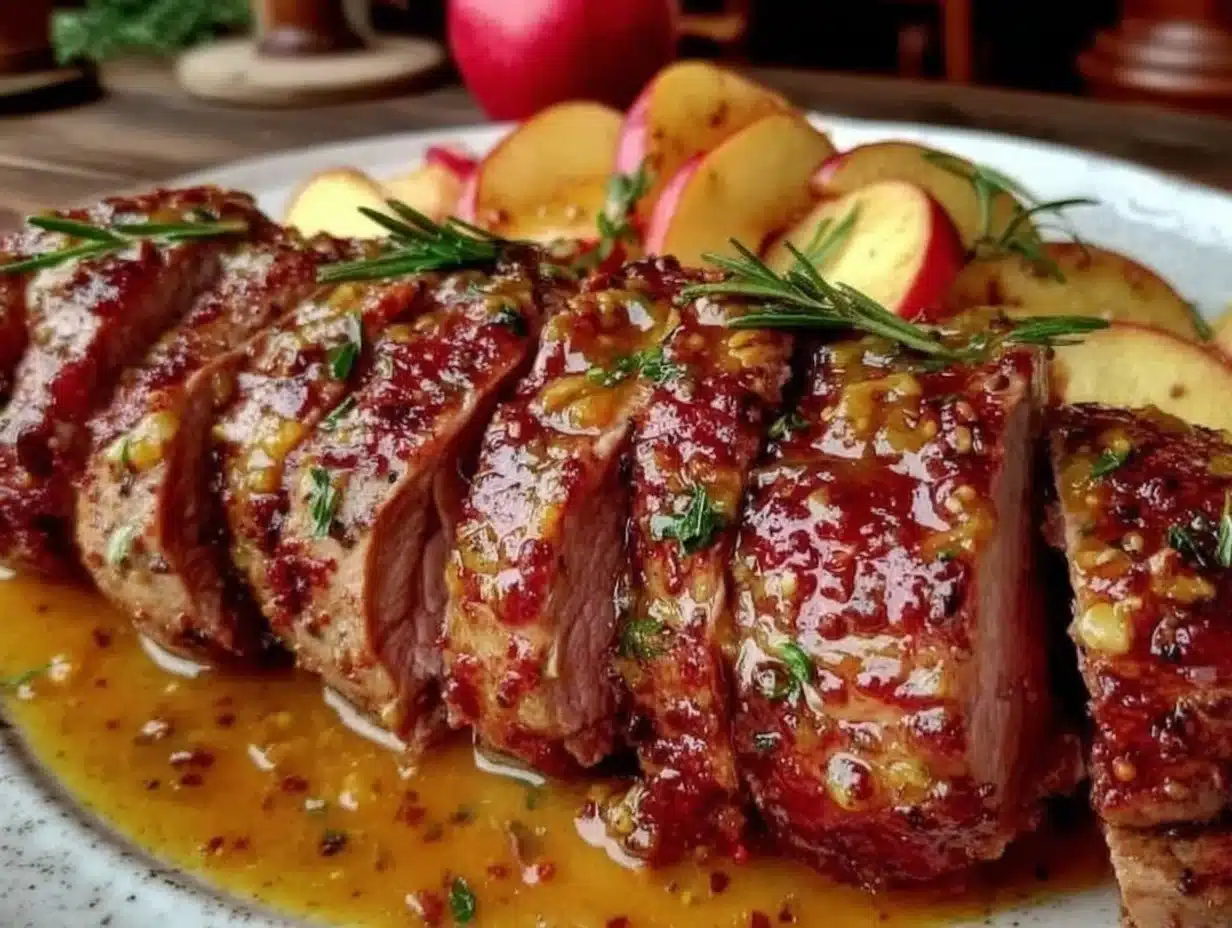 slow cooker pork tenderloin - featured image