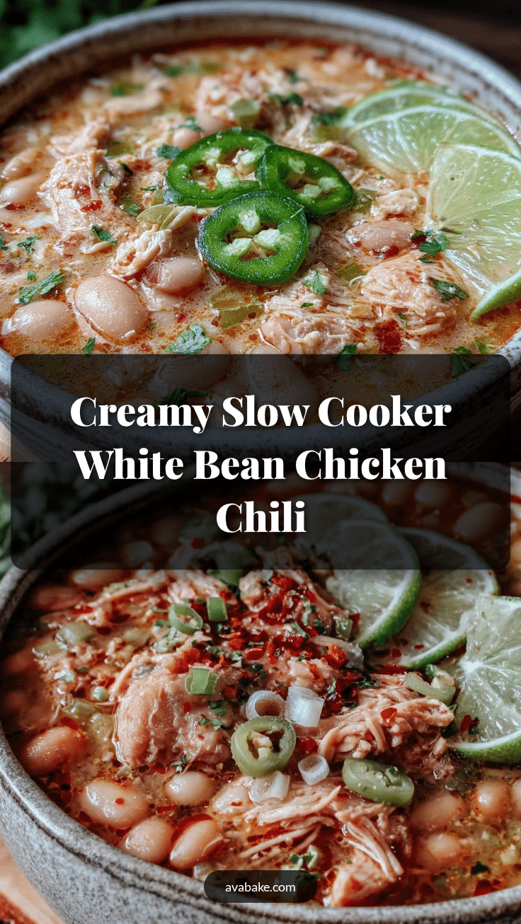 slow cooker white bean chicken chili recipe