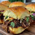 smoky chipotle beef brisket sliders - featured image