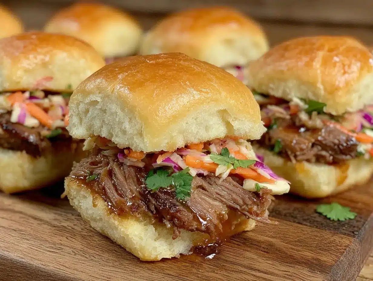 smoky chipotle beef brisket sliders preparation steps