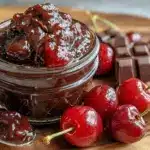 sour cherry balsamic jam - featured image