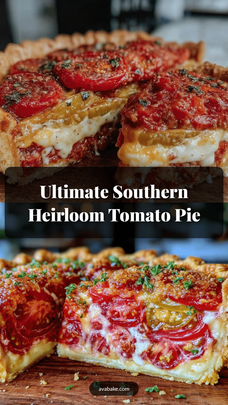 southern heirloom tomato pie recipe