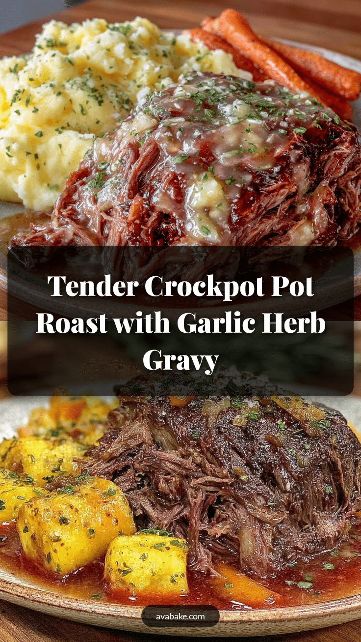 tender crockpot pot roast recipe