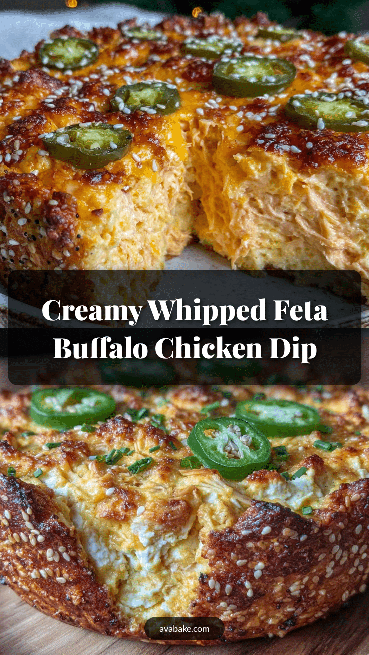 whipped feta buffalo chicken dip recipe